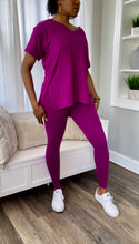 Load image into Gallery viewer, Chill Vibe Set- Fuchsia
